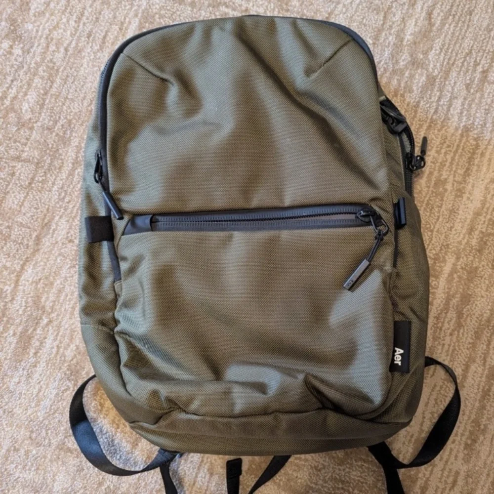 Aer City Pack (14L) Compact backpack in Huckberry Exclusive Ranger Green color - Picture 2 of 12